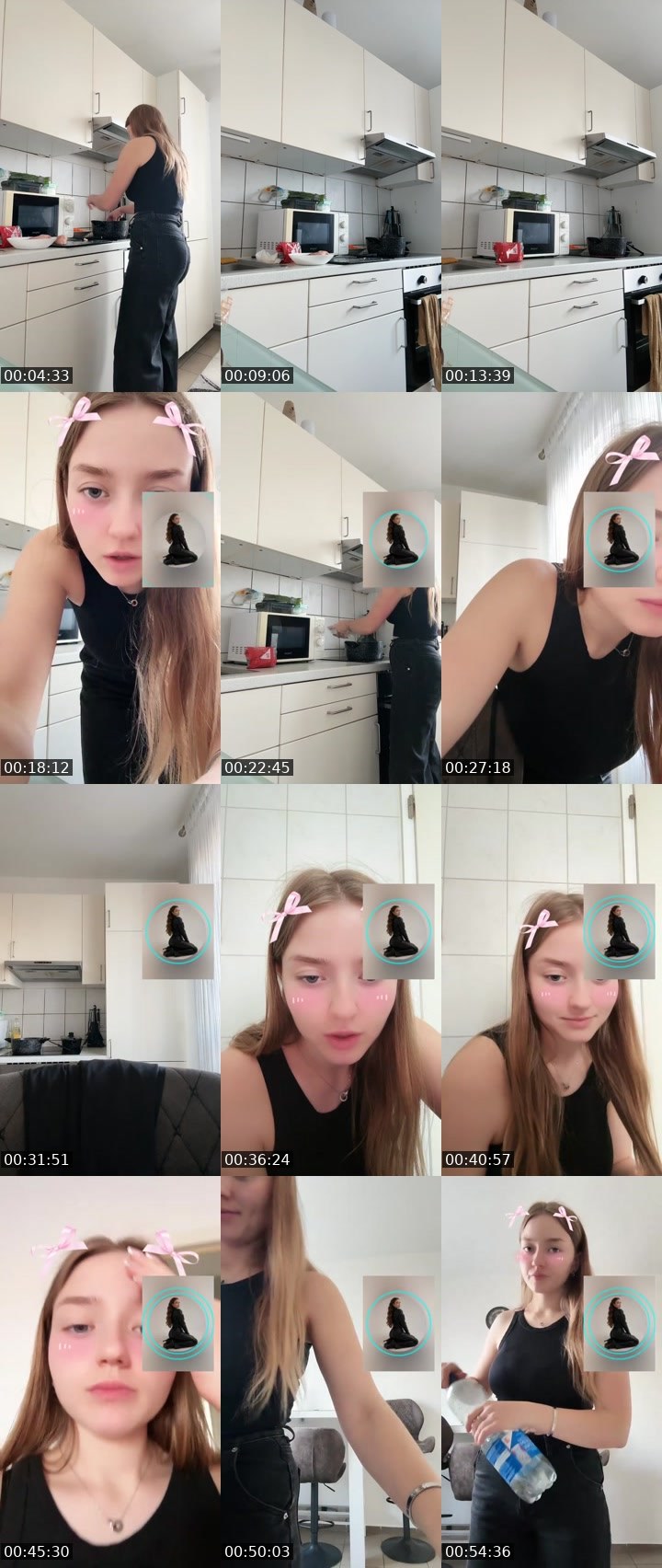 Contact-sheet preview of Shakira🥰🇺🇦's Liveme recording