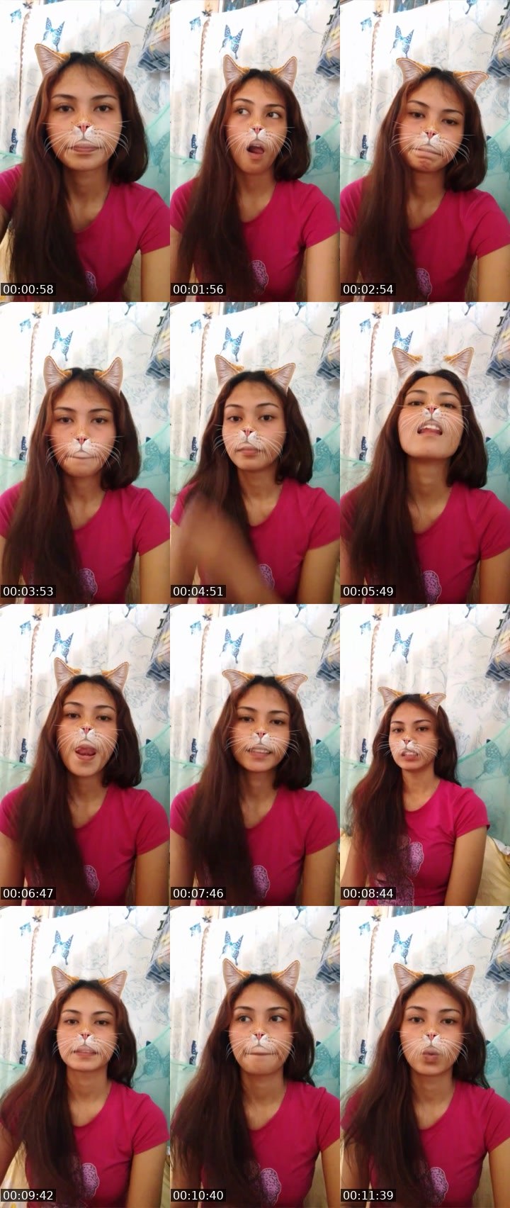 Contact-sheet preview of ᵀᴿˢ&P⭕️ Reese's Liveme recording