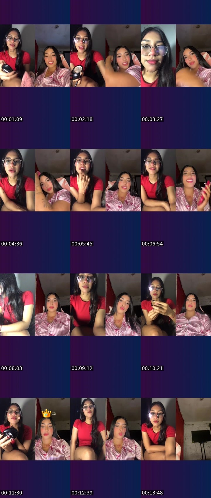 Contact-sheet preview of 𝓕𝓪𝓲𝓻𝔂🧚🏽‍♀️'s Liveme recording