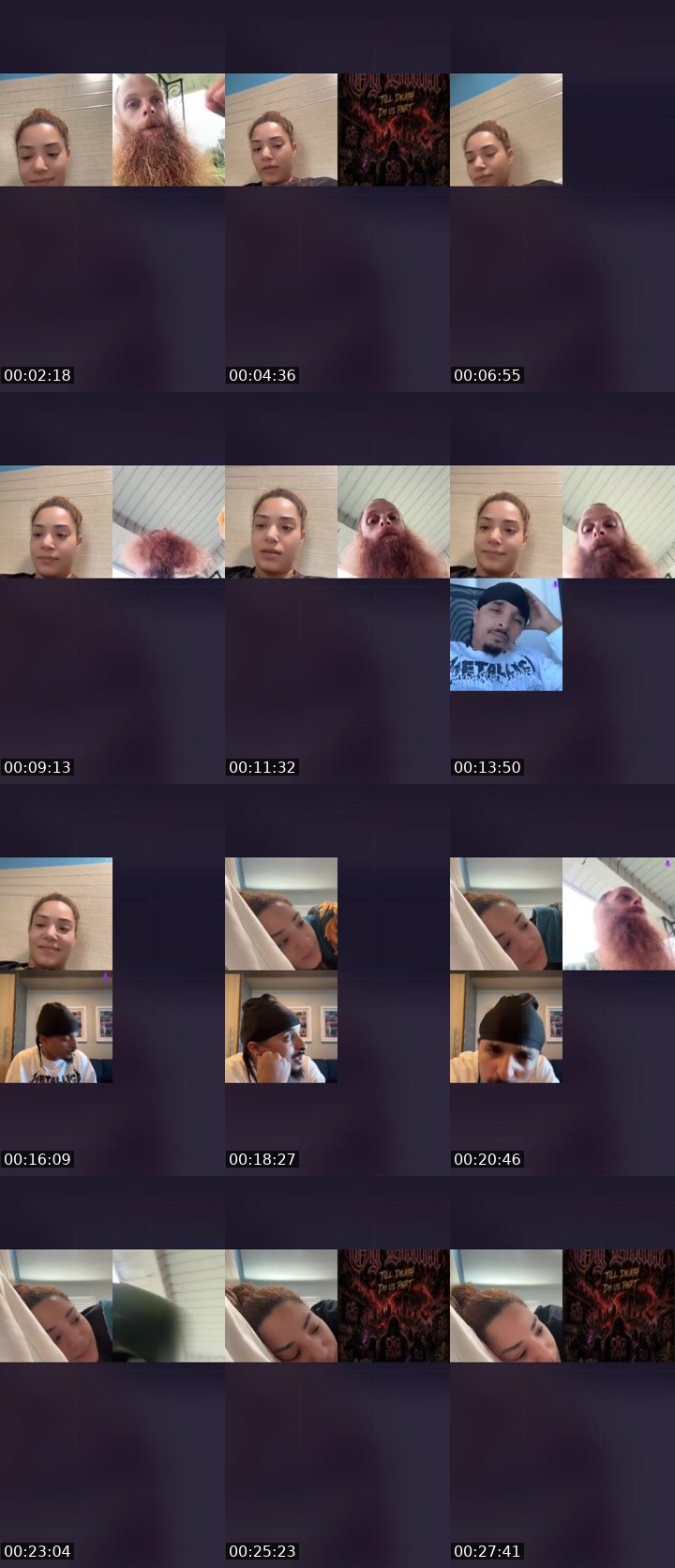 Contact-sheet preview of Gypsyuncensored's Liveme recording