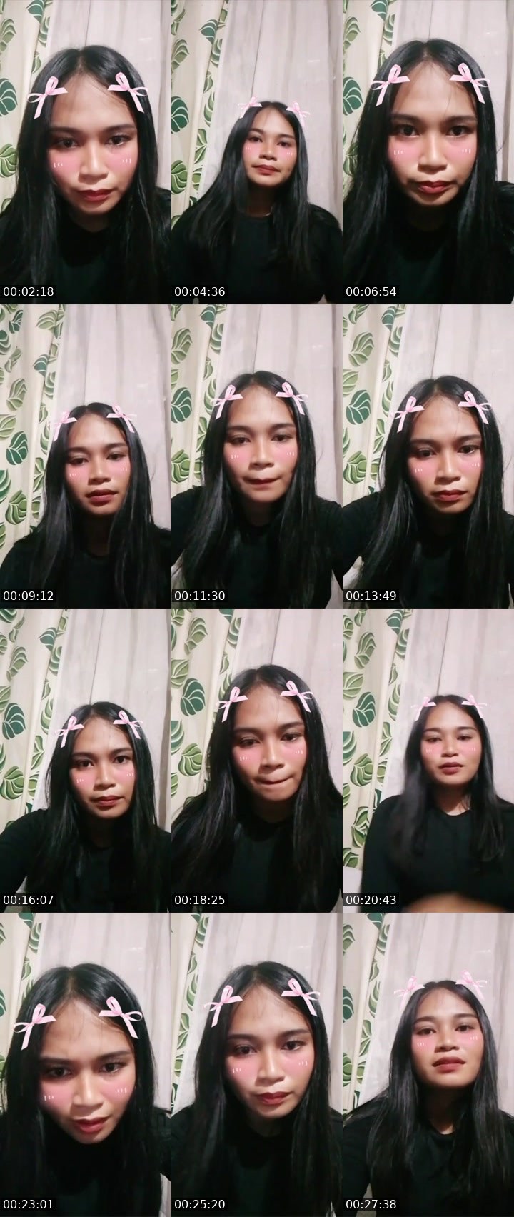 Contact-sheet preview of 👸🏼Vielle🌼's Liveme recording