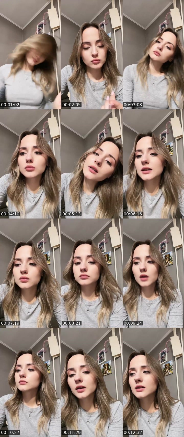 Contact-sheet preview of Tinkabell 🎂 30.10's Liveme recording