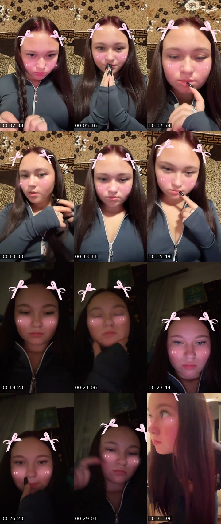 Contact-sheet preview of ketibym🤍's Liveme recording