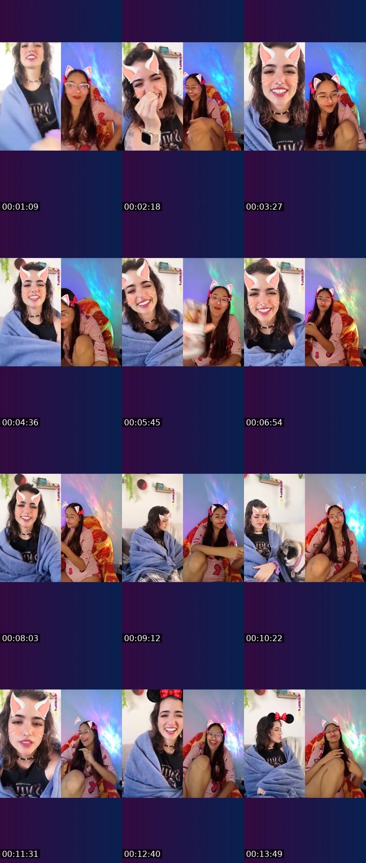 Contact-sheet preview of 💋ROXXX✰Lღ's Liveme recording