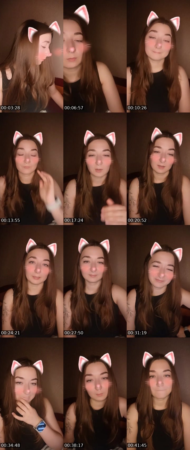 Contact-sheet preview of ꋊҽʂʂα 🧡's Liveme recording