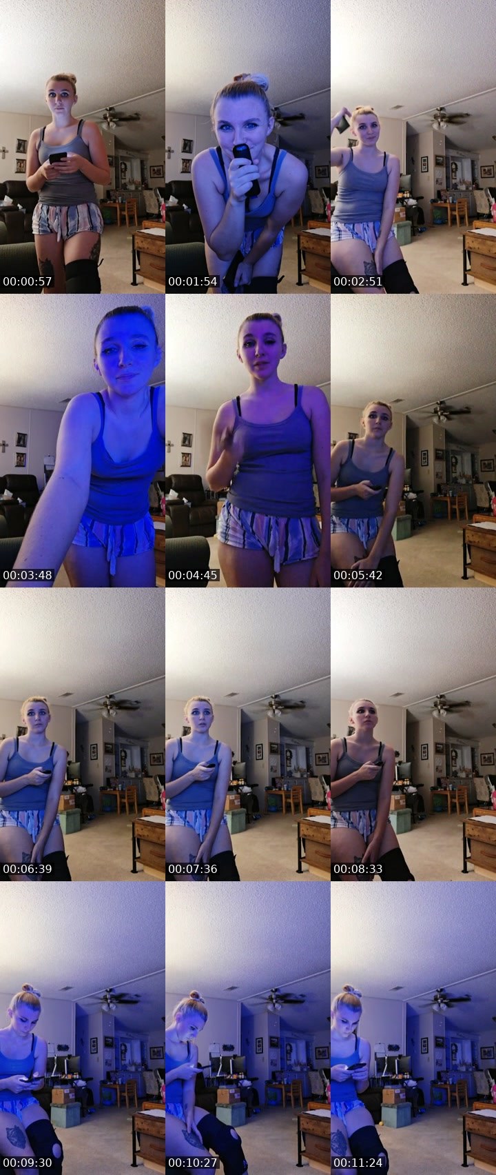 Contact-sheet preview of nikki😘's Liveme recording