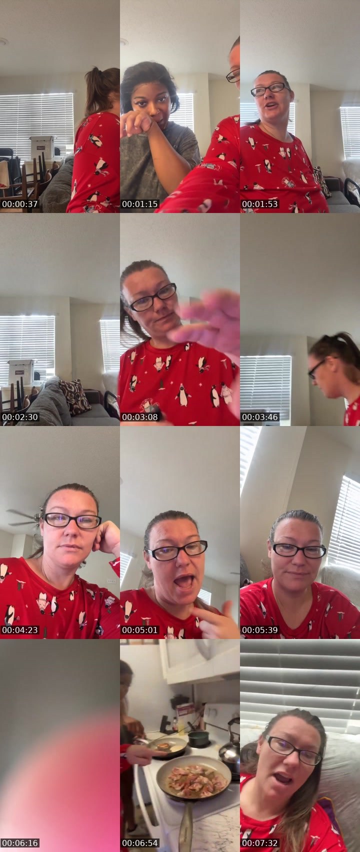Contact-sheet preview of AmberSmith91's Liveme recording