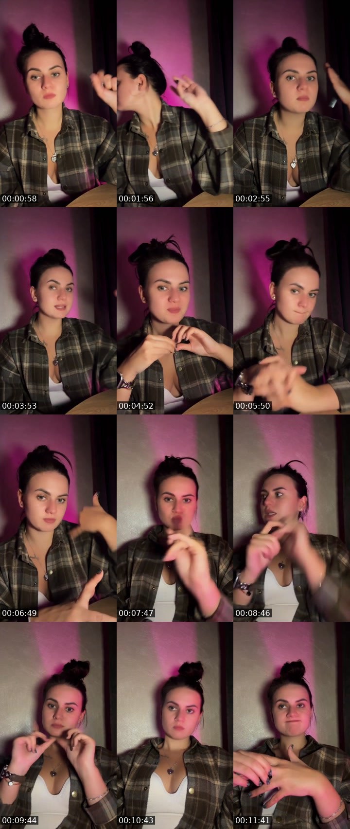 Contact-sheet preview of katie_belle 🌸's Liveme recording