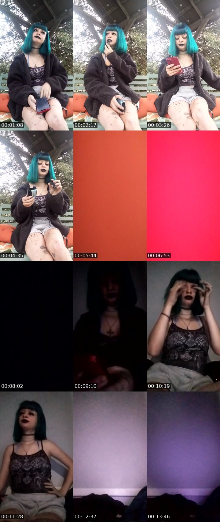 Contact-sheet preview of itsbuggg's Liveme recording