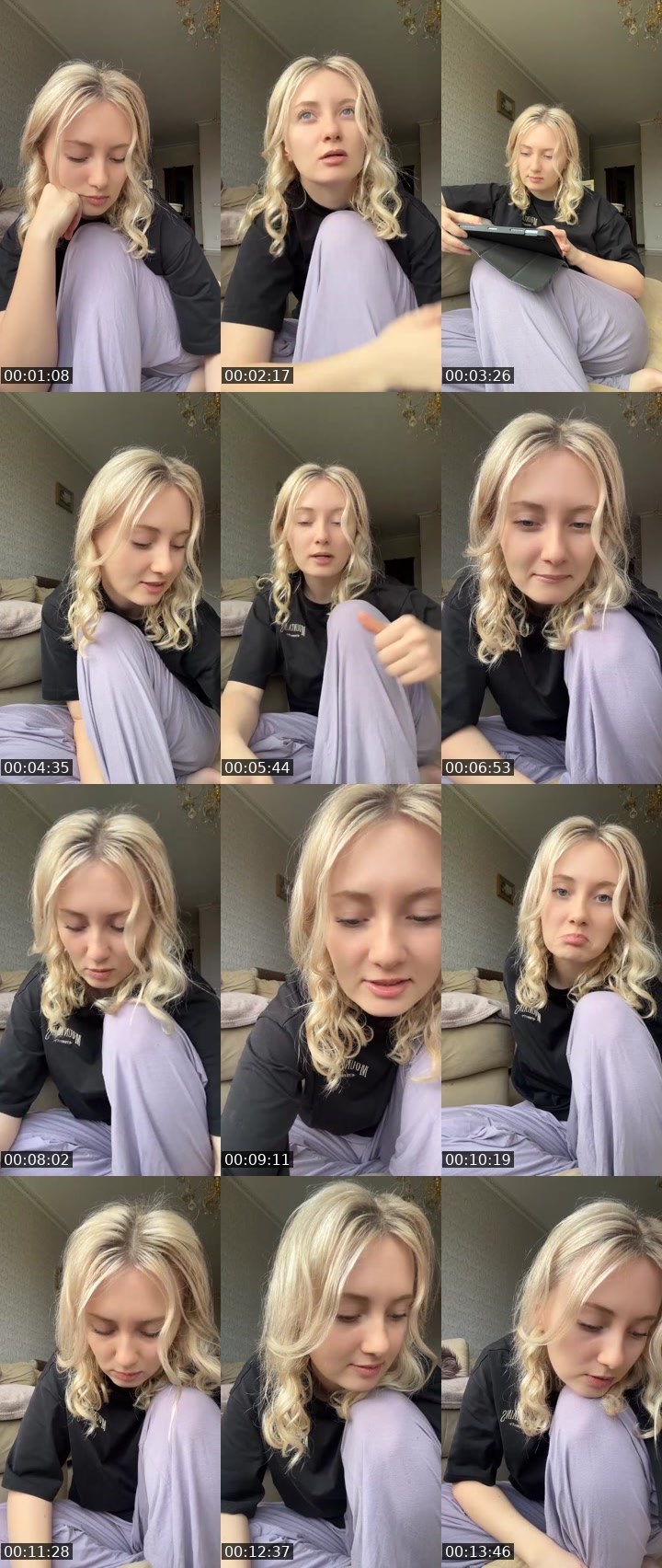 Contact-sheet preview of ᛕi᭙iᥴꫝᛕꪖ🥝's Liveme recording