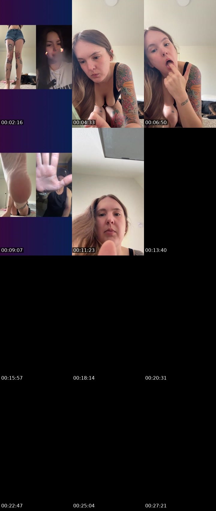 Contact-sheet preview of canna-doll's Liveme recording