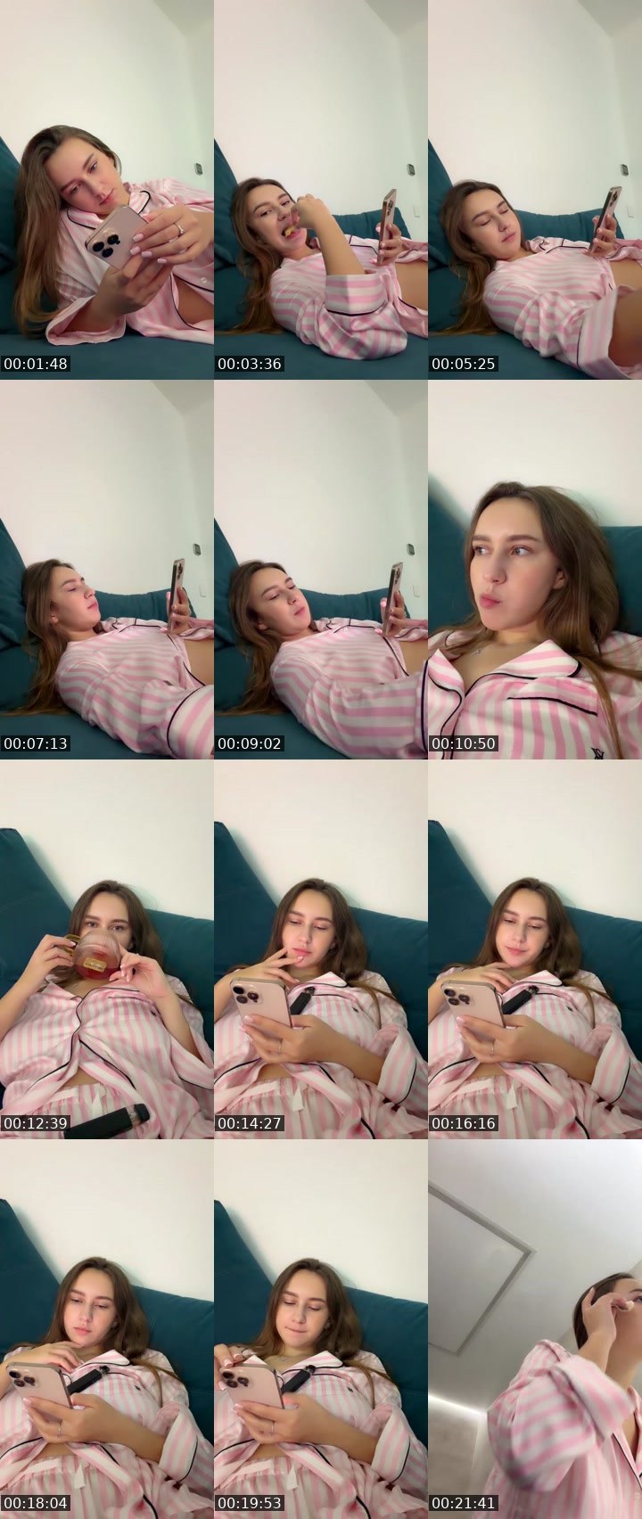 Contact-sheet preview of Princess👑👸's Liveme recording