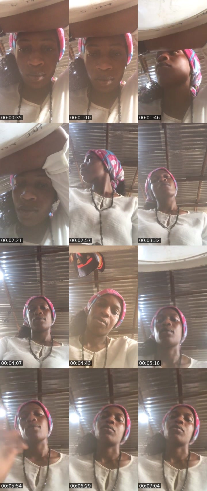 Contact-sheet preview of Ugo Beauty's Liveme recording