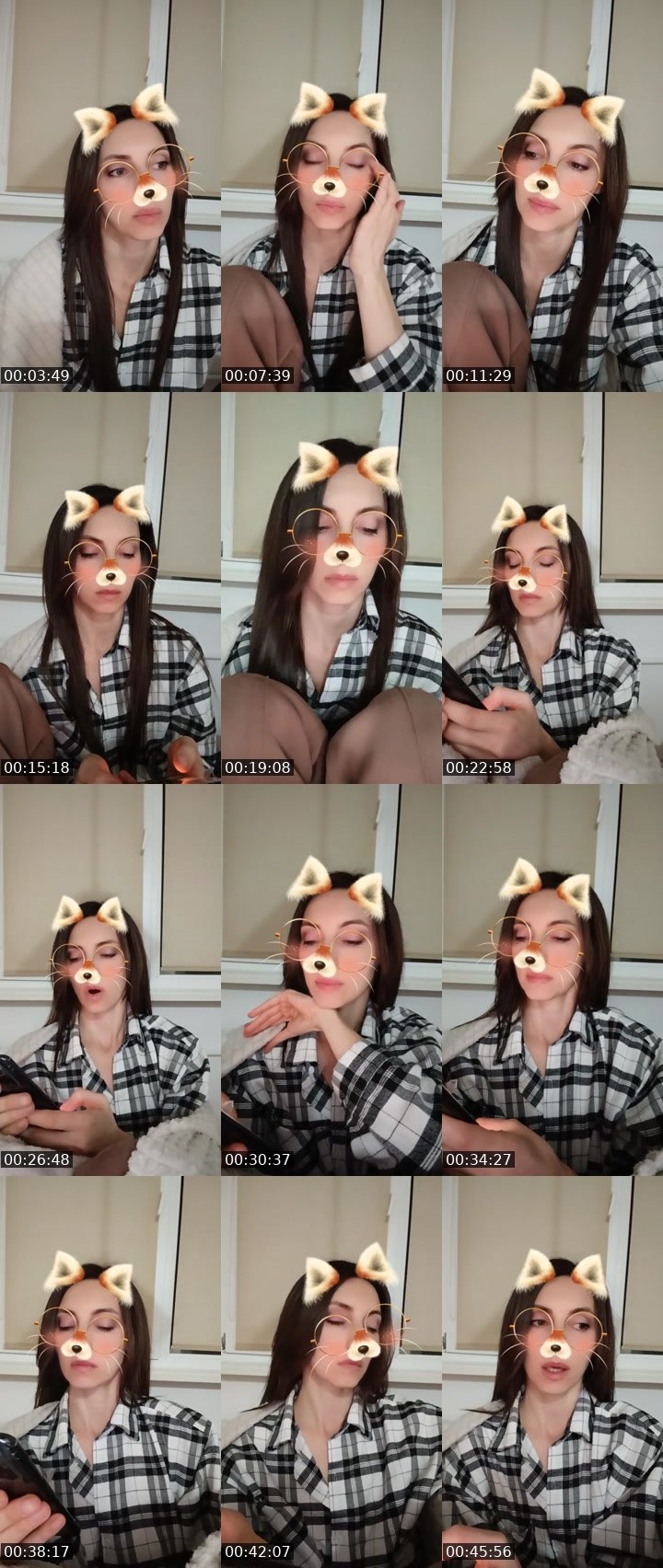 Contact-sheet preview of 💯Oly's Liveme recording