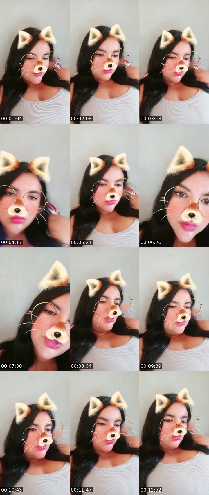 Contact-sheet preview of 🔆AngieB😼🥑's Liveme recording