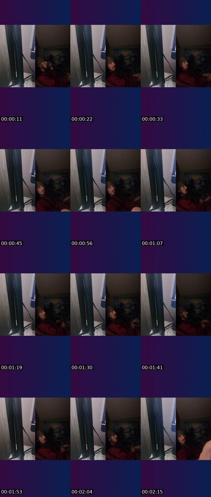 Contact-sheet preview of Douglas Tarantula's Liveme recording