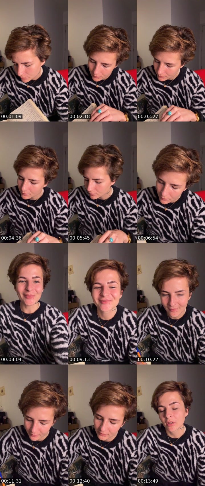 Contact-sheet preview of ❤️Buba❤️'s Liveme recording