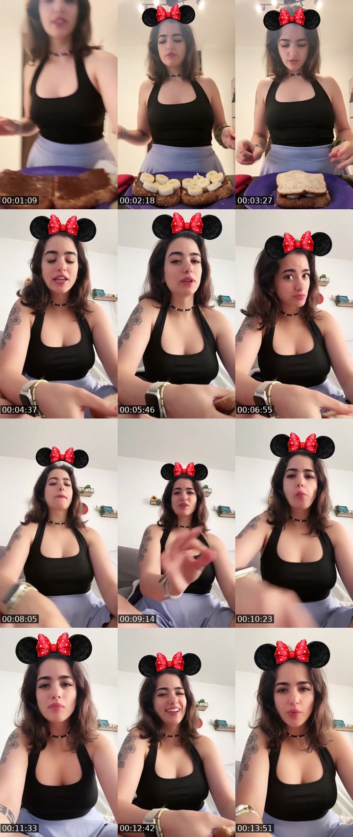 Contact-sheet preview of 💋ROXXX✰Lღ's Liveme recording