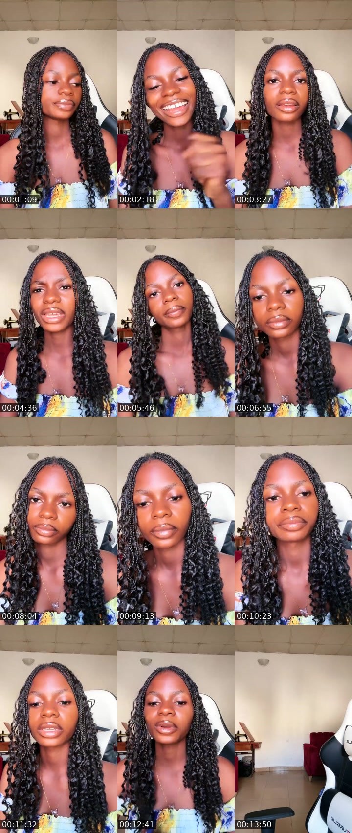 Contact-sheet preview of $💸Imma🟦✊🏿's Liveme recording