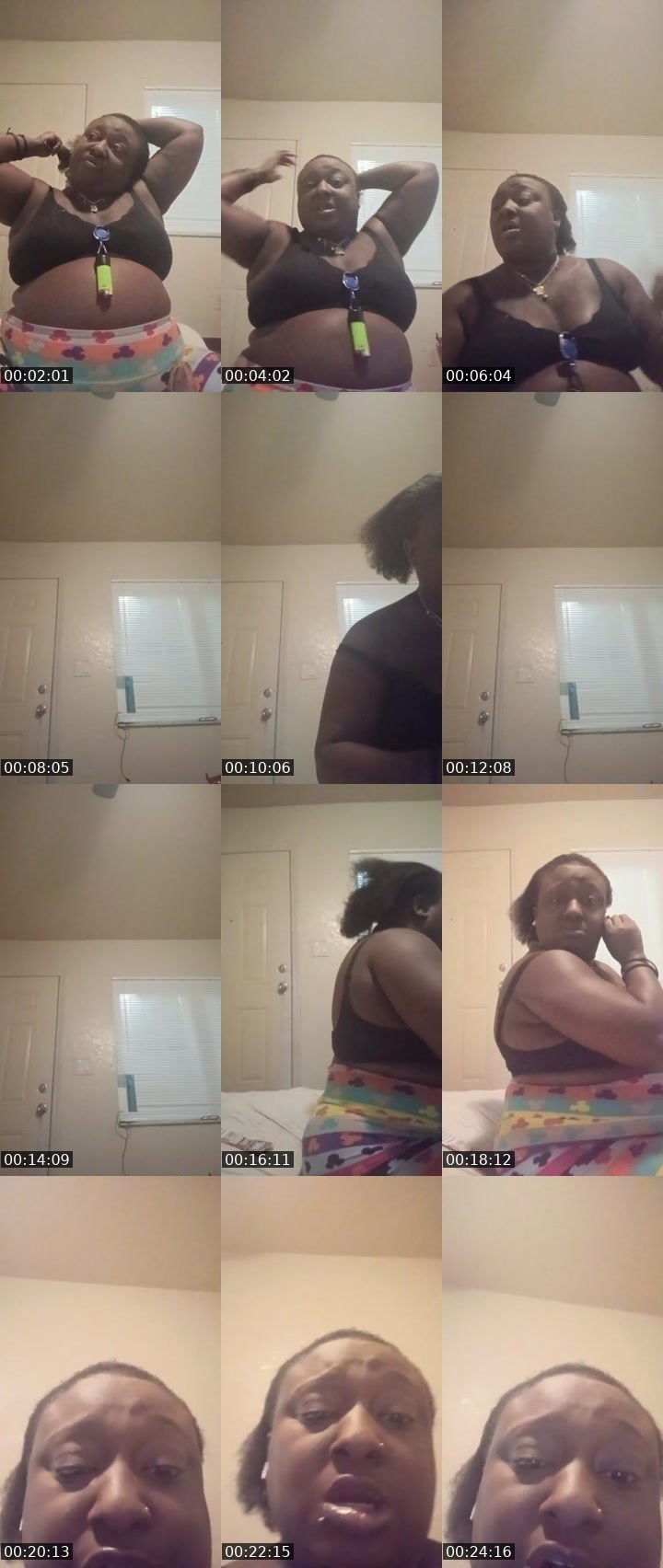 Contact-sheet preview of QVEEN- NETTIE.T's Liveme recording