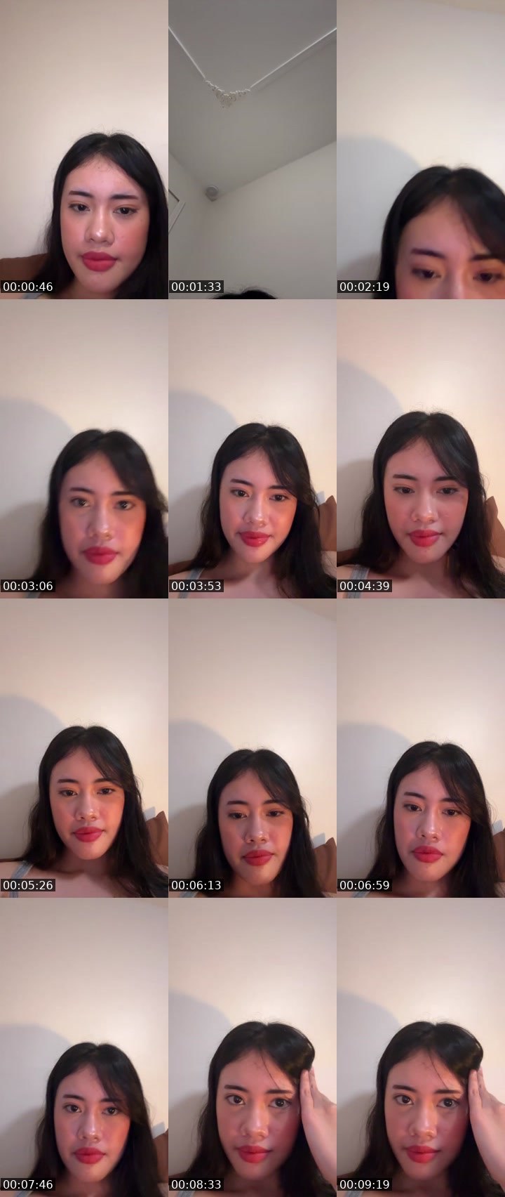 Contact-sheet preview of Xiacutie💕's Liveme recording