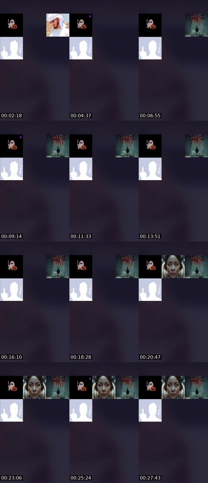Contact-sheet preview of 東京 ♡'s Liveme recording