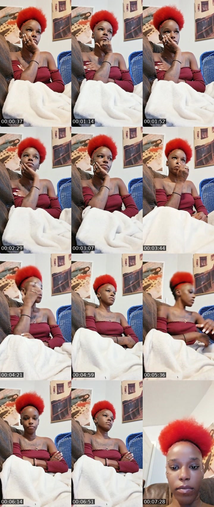 Contact-sheet preview of 🧸OhhTiny🍭💍's Liveme recording