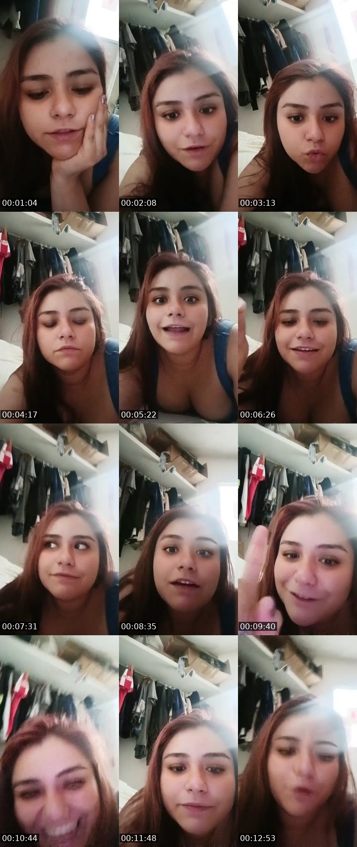 Contact-sheet preview of Mónica González's Liveme recording