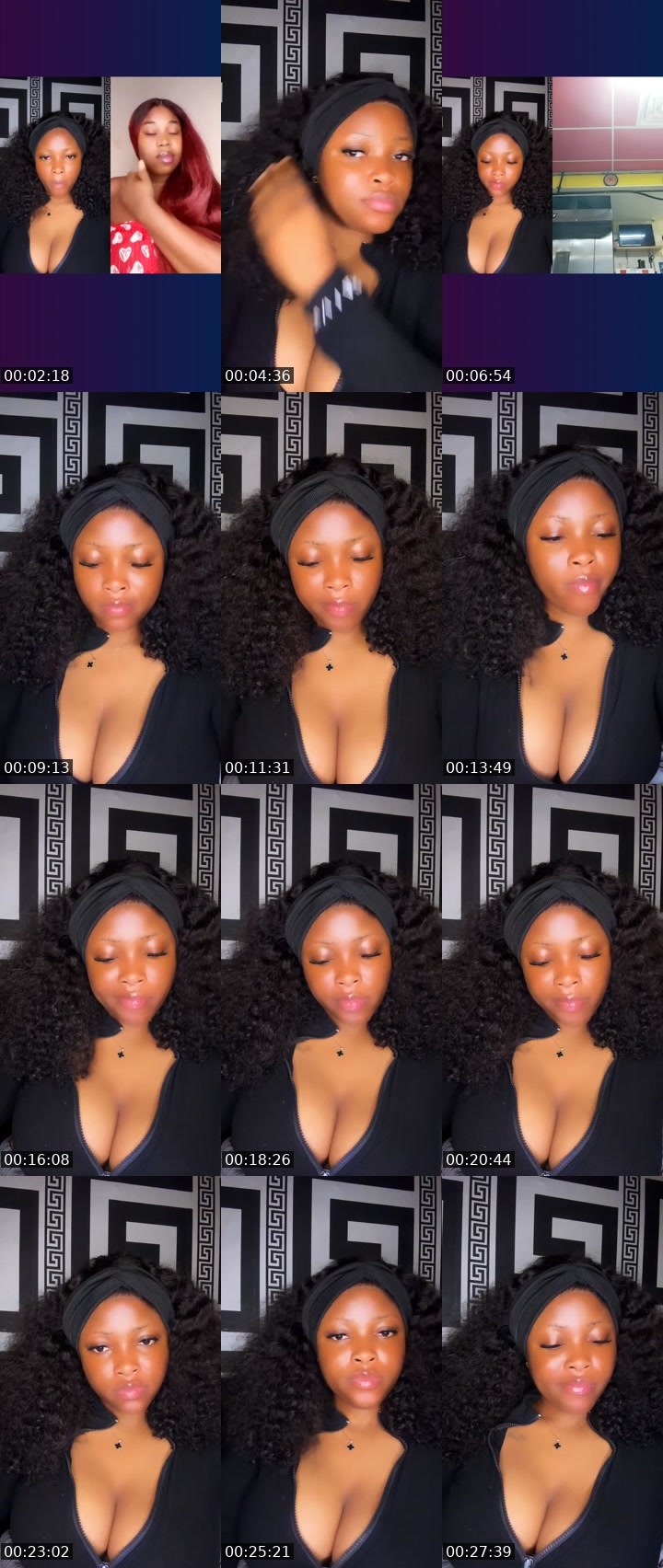Contact-sheet preview of 🪽Swt Cookie🍪-bfd's Liveme recording
