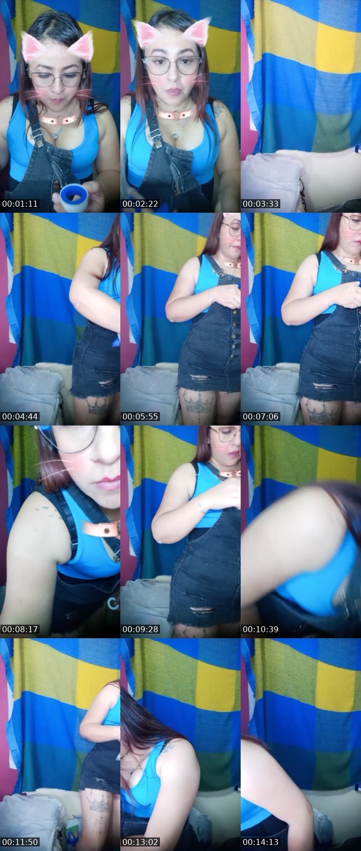 Contact-sheet preview of 🌈MorchiŽ⃤Ť🕶's Liveme recording