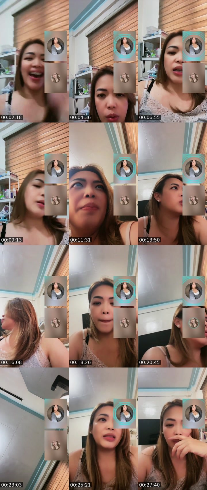 Contact-sheet preview of 4.1K🌶️👸🏻Slurphy🫧's Liveme recording