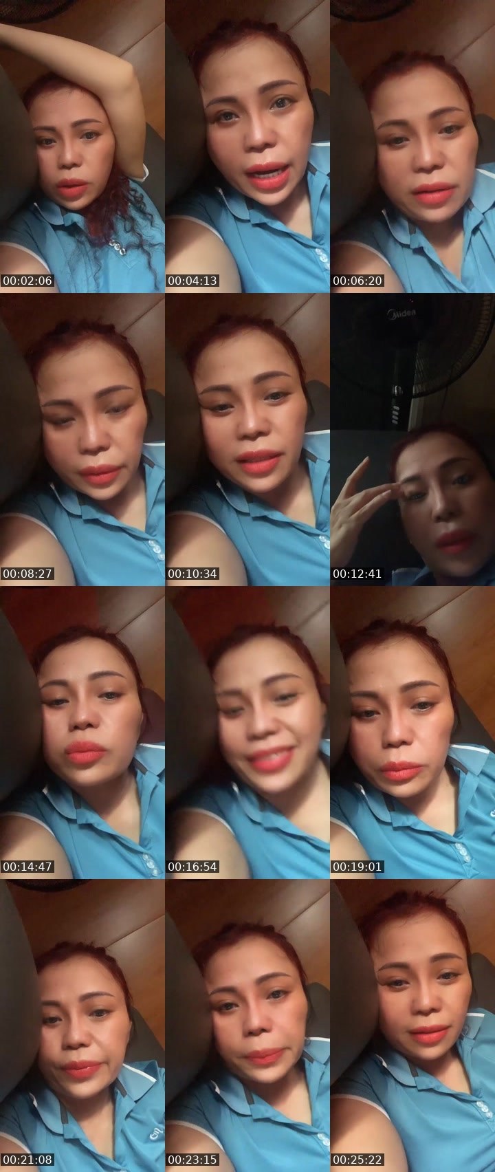 Contact-sheet preview of Kimhoney💃🏻's Liveme recording