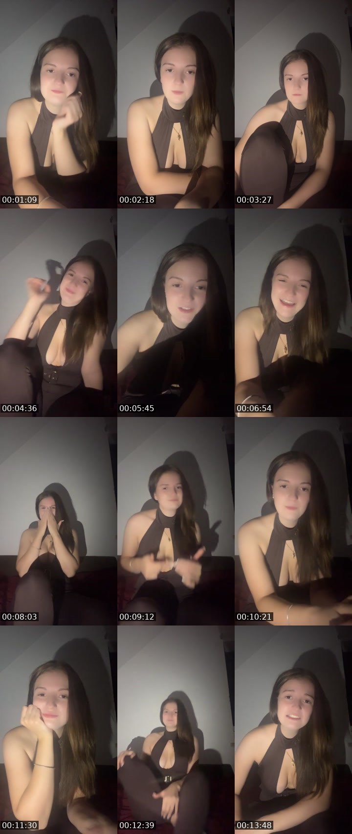 Contact-sheet preview of Olichka🇺🇦🇵🇱's Liveme recording
