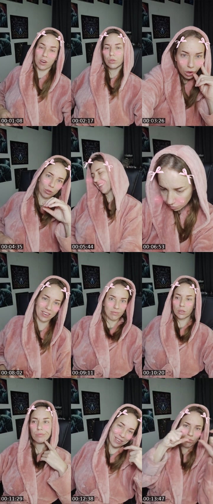 Contact-sheet preview of YULIIA FAKAS👼🪽's Liveme recording
