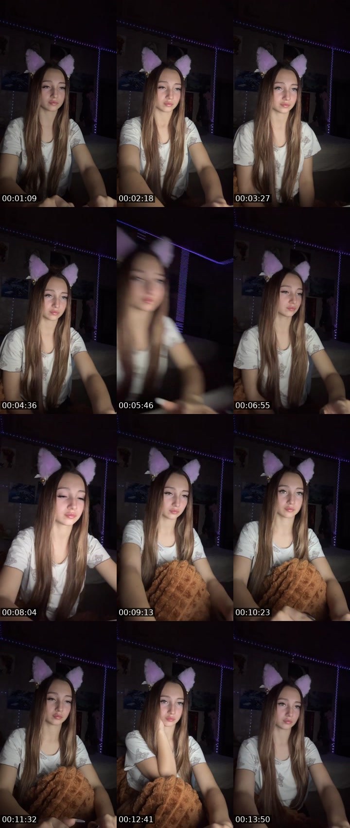 Contact-sheet preview of Conera_baby🐾's Liveme recording