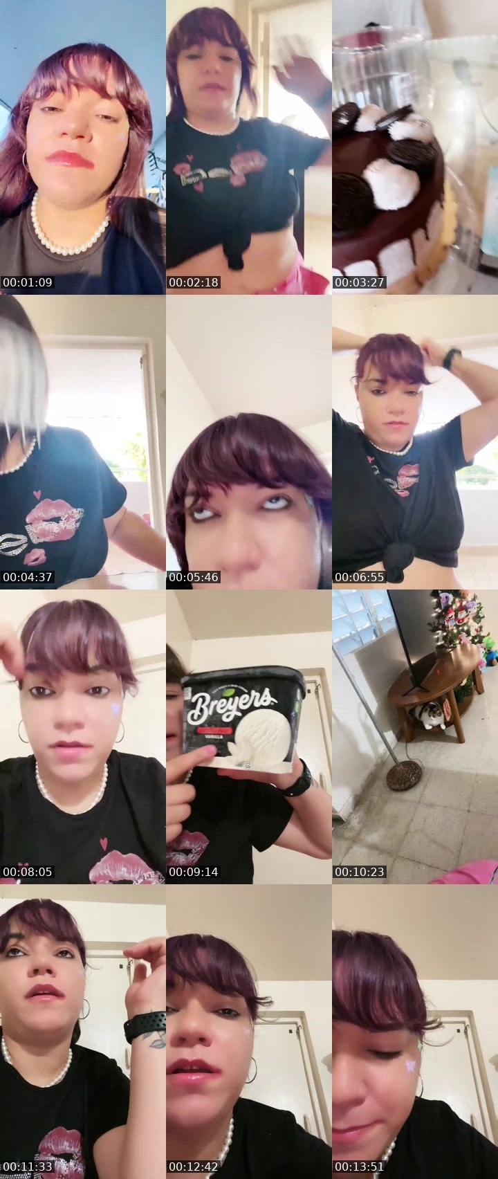 Contact-sheet preview of ➳❥🇵🇷ᐯᗩᑎᗴᔕᎥ丅ᗩ🌸🍃's Liveme recording