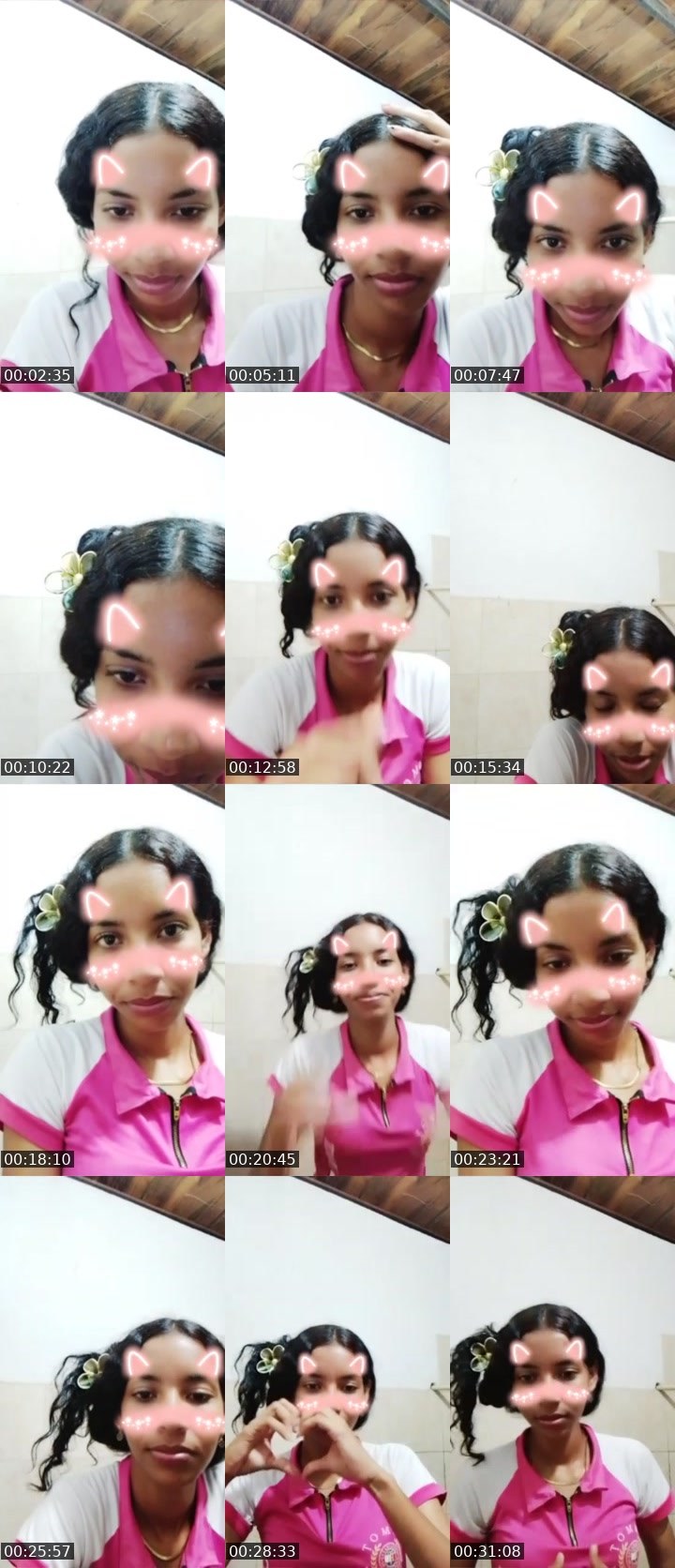 Contact-sheet preview of (Natalia🌑 )'s Liveme recording