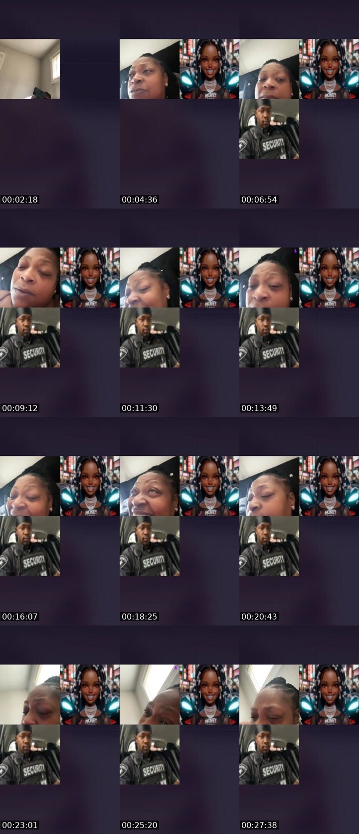 Contact-sheet preview of EatEMup🏳️‍🌈Skits's Liveme recording
