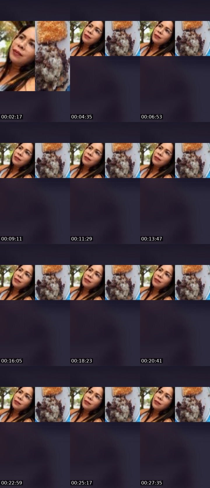 Contact-sheet preview of 🌶Crystal🤔🤔's Liveme recording