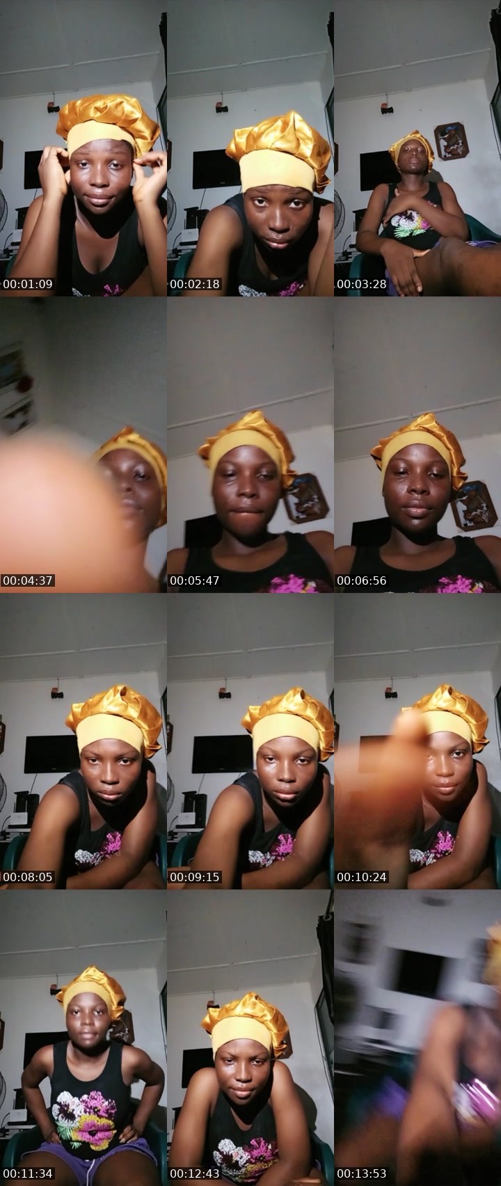 Contact-sheet preview of ukpai victoria's Liveme recording