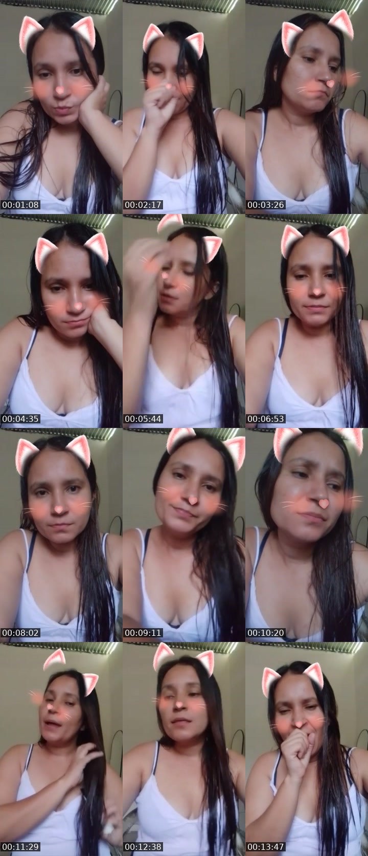 Contact-sheet preview of 13k💎𝓛𝓾✨'s Liveme recording