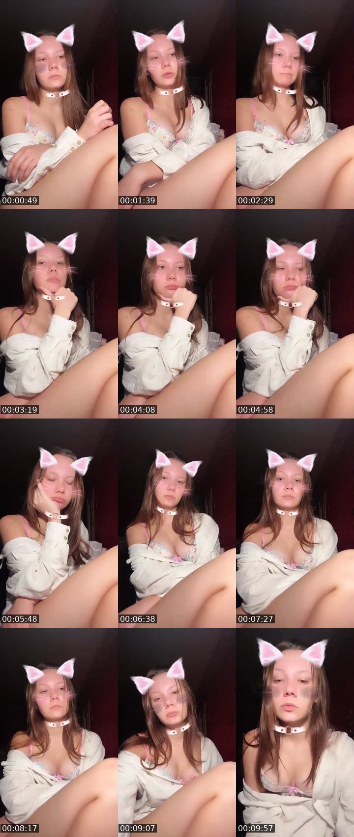 Contact-sheet preview of 🪐 𝐍𝐢𝐤𝐮𝐬𝐲𝐚 🐾's Liveme recording