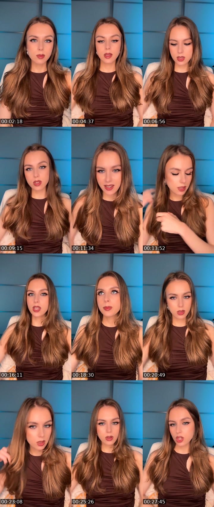 Contact-sheet preview of ✨MARGARITA🪩 ℄'s Liveme recording