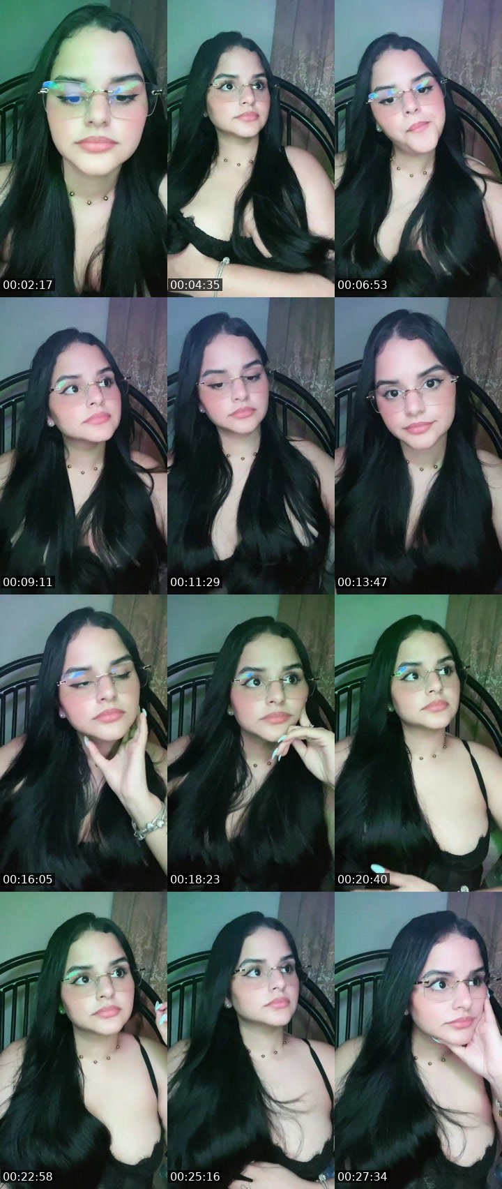 Contact-sheet preview of 𝓝𝓪𝓷𝓲𝓽𝓪2k🌸🧸's Liveme recording