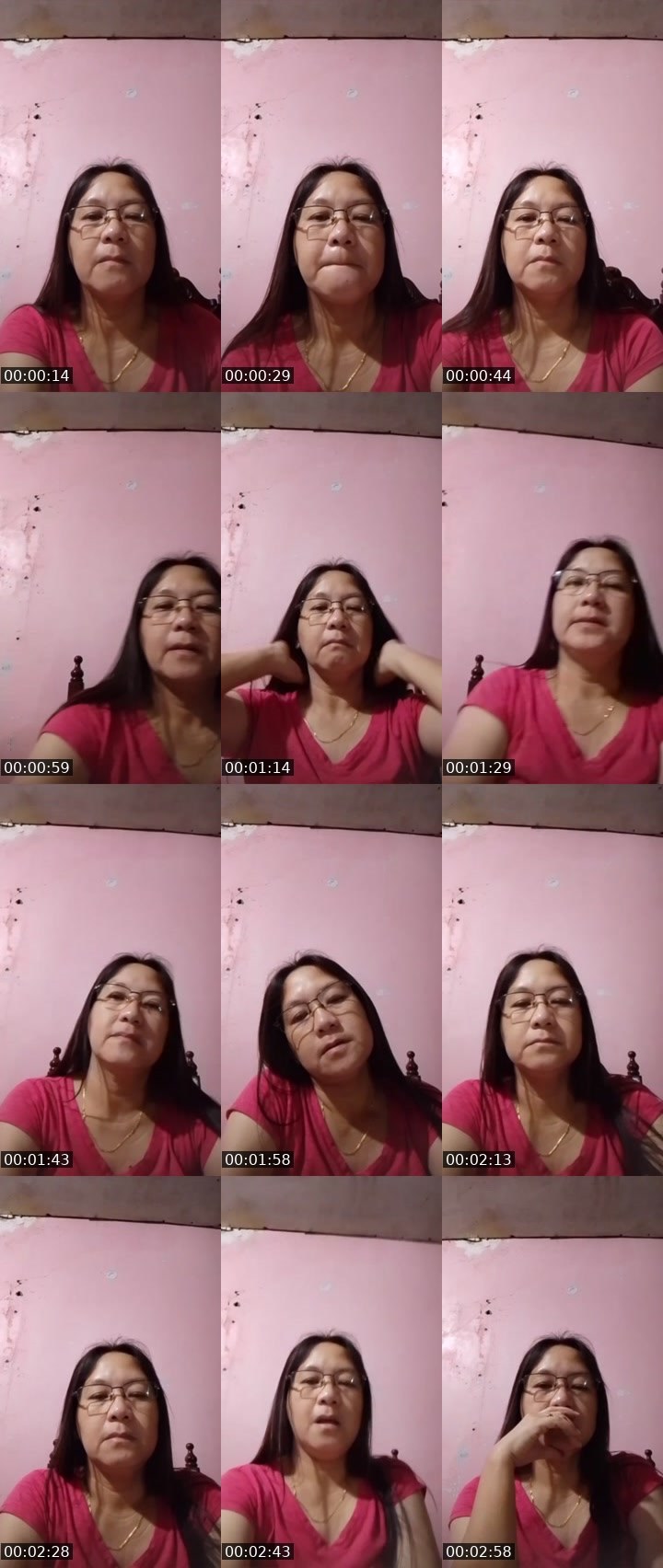 Contact-sheet preview of 🔴daisyyyy💤's Liveme recording