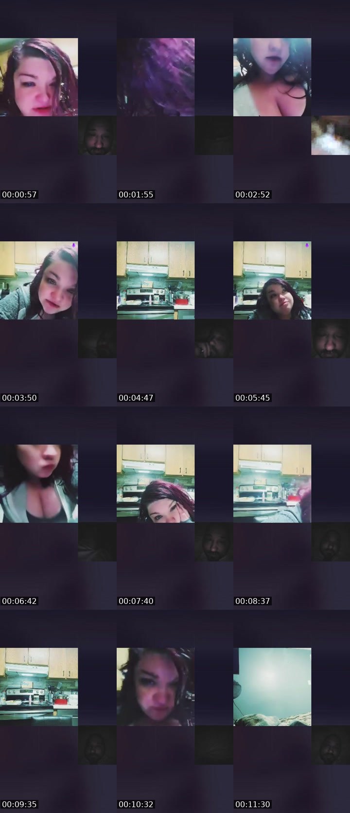 Contact-sheet preview of 🌐RussianSingeriZM🌐's Liveme recording