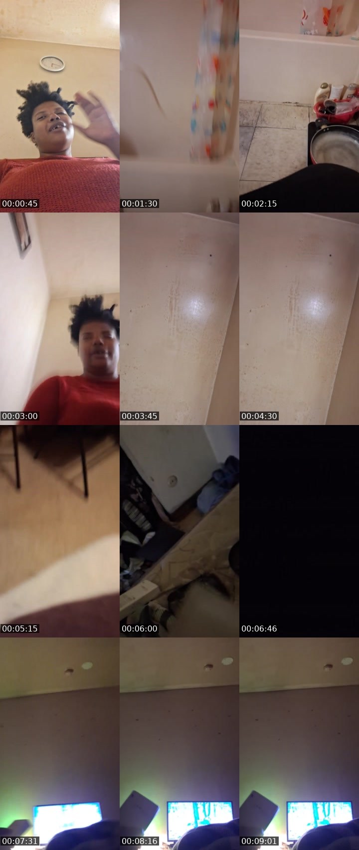 Contact-sheet preview of msshay688's Liveme recording