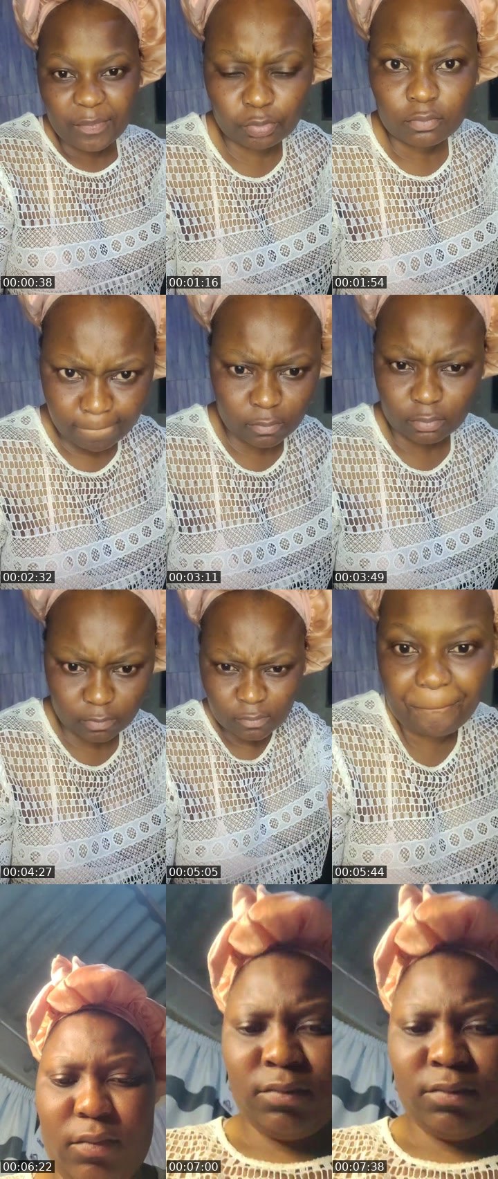 Contact-sheet preview of sparklert's Liveme recording