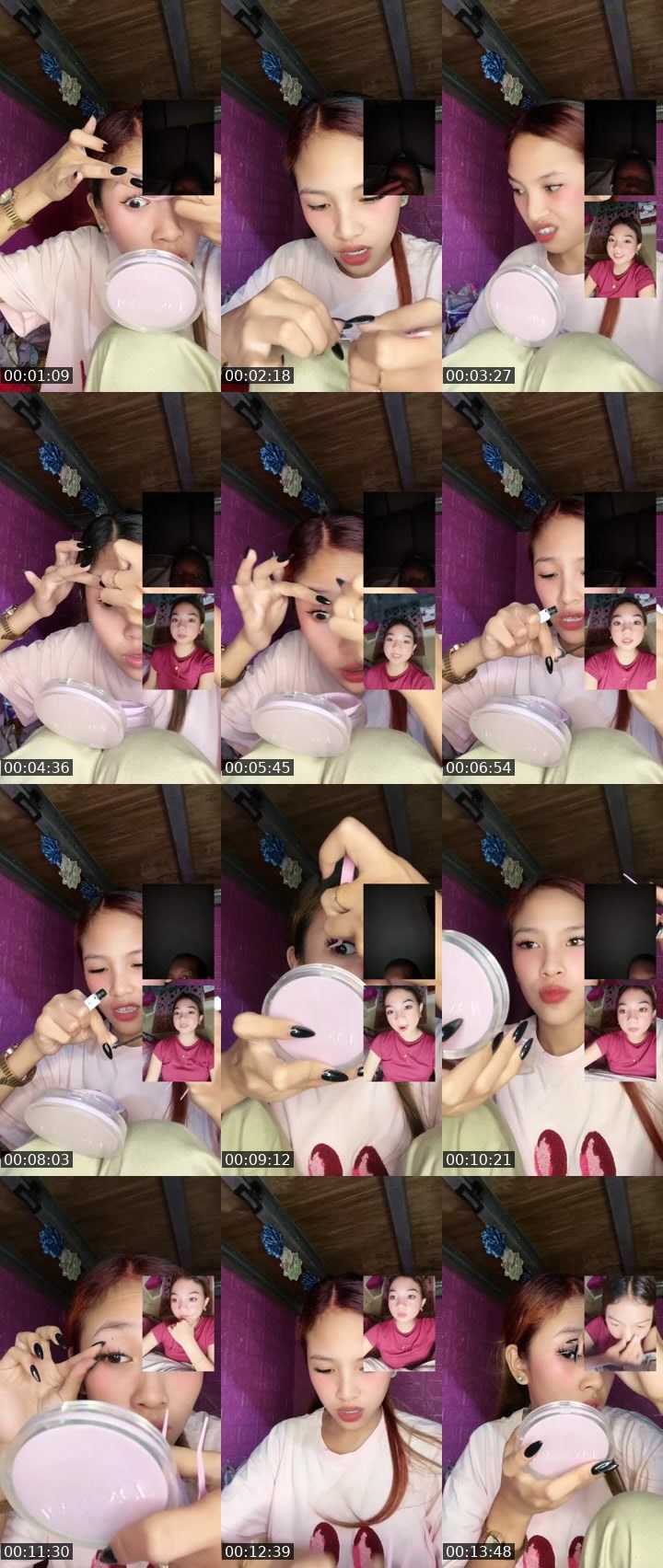 Contact-sheet preview of 🍃👸Nova🧜's Liveme recording