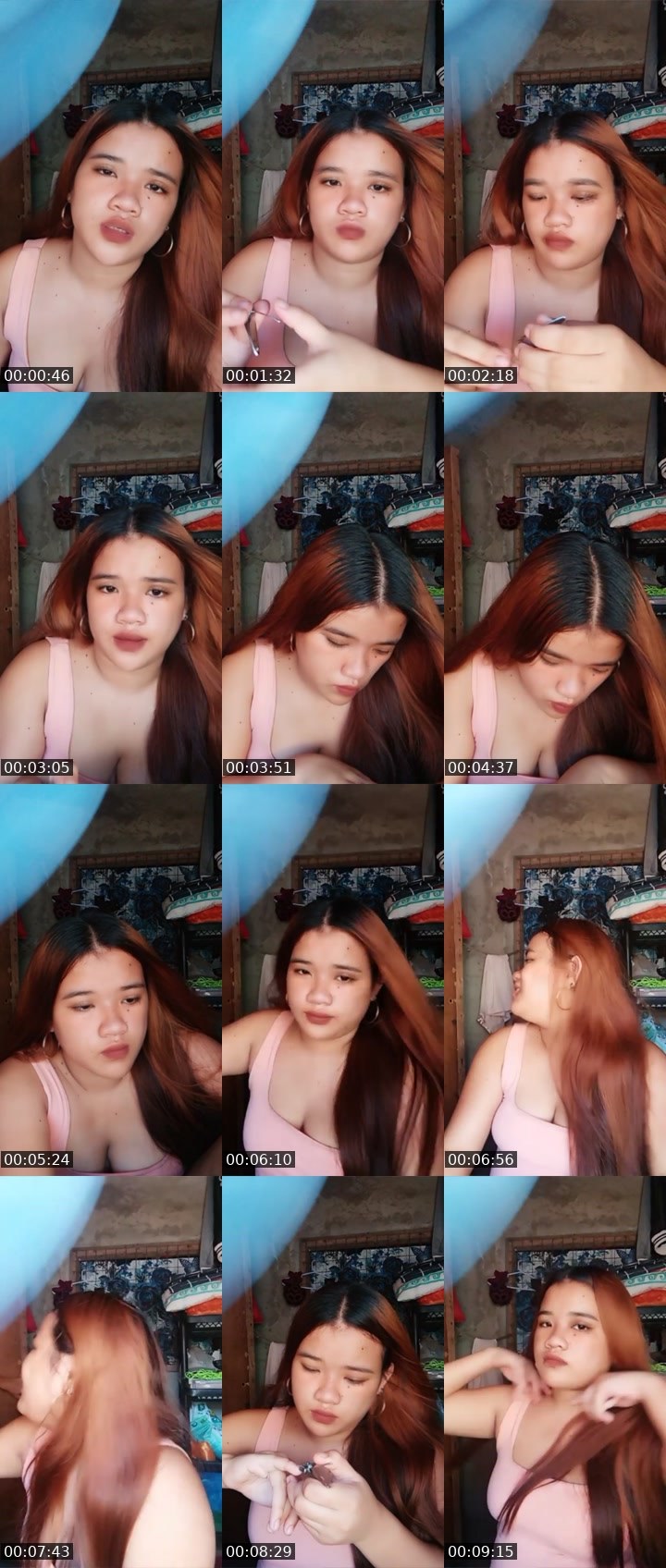 Contact-sheet preview of 👸xybia🧙‍NP's Liveme recording